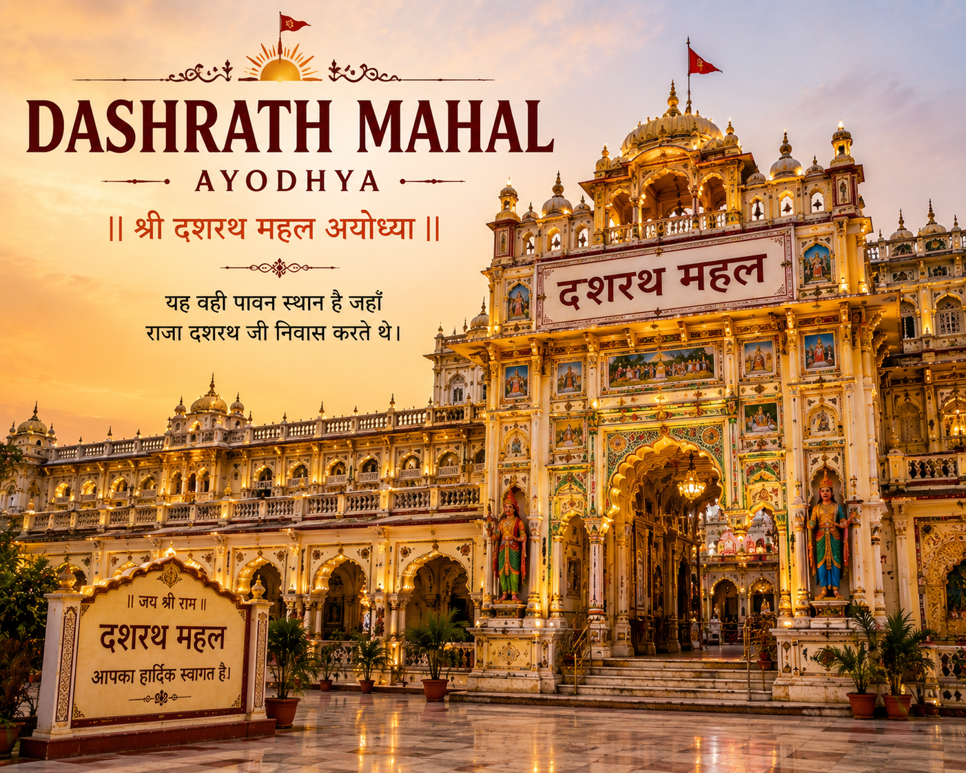 Dashrath Mahal Ayodhya